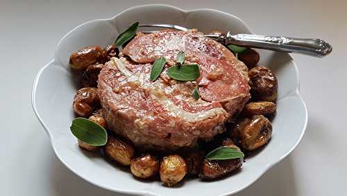 Gâteau d’escalopes à la sauge