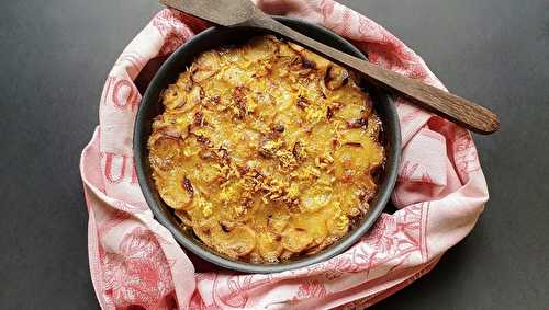 Gratin de pommes de terre coco-citron