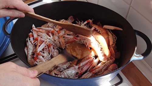 Langoustines sautées