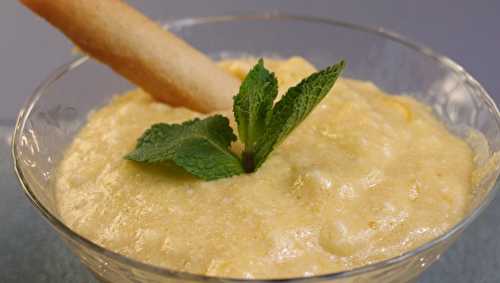 Mousse au citron