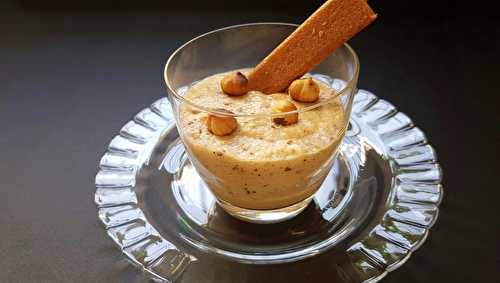 Mousse aux noisettes