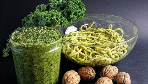 Pesto de kale aux noix