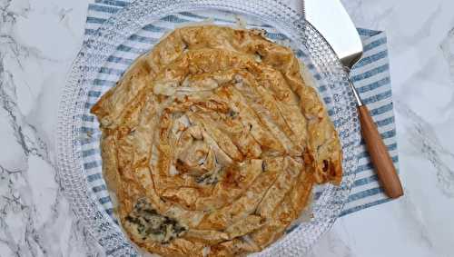 Psaropita, tarte aux crevettes à la grecque