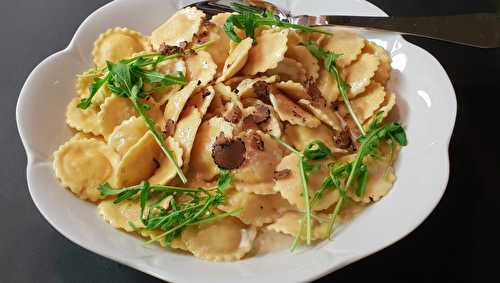 Raviolis à la truffe d’été