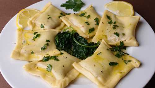 Raviolis au foie de veau