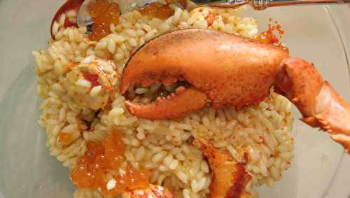 Risotto au homard