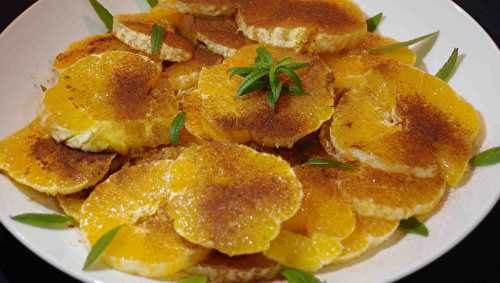 Salade d’oranges à la marocaine