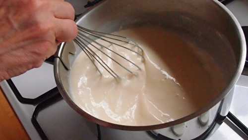 Sauce blanche, béchamel et dérivés