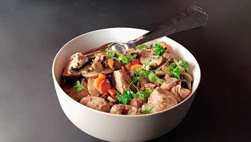 Sauté de veau chasseur