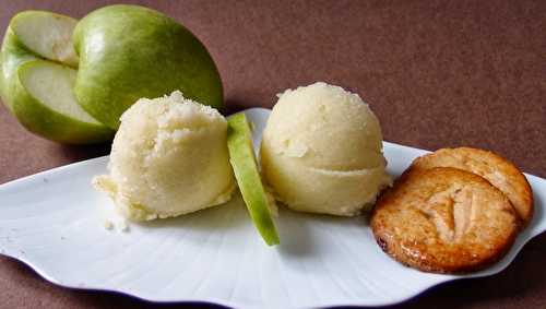 Sorbet de pomme verte