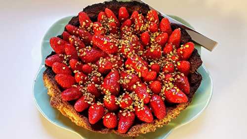 Tarte sablée aux fraises