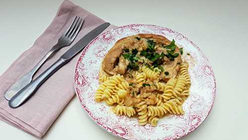 Tendrons de veau à la moutarde