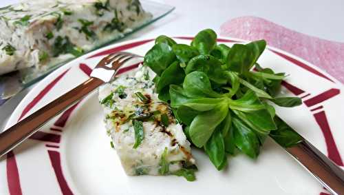 Terrine de raie à l’estragon