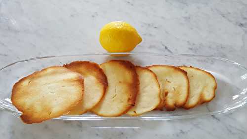 Tuiles au citron