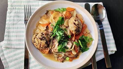 Irish stew avec des boulettes