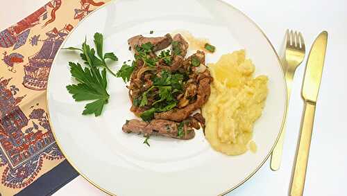 Foie de veau à la vénitienne