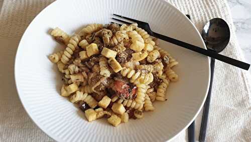 Fusilli aux aubergines