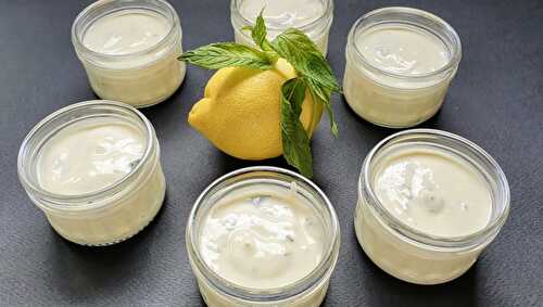 Petites crèmes au citron inratables - Mariatotal