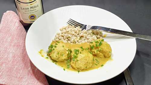 Boulettes de viande danoises au curry