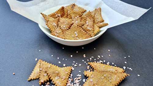 Crackers salés à l’épeautre