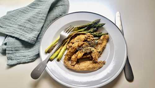 Émincés de poulet au vinaigre balsamique