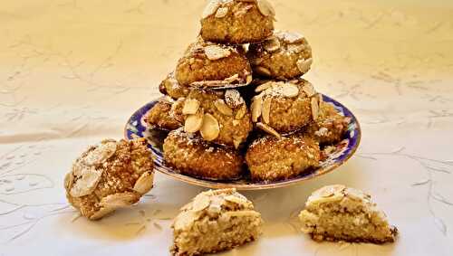 Amaretti aux amandes effilées