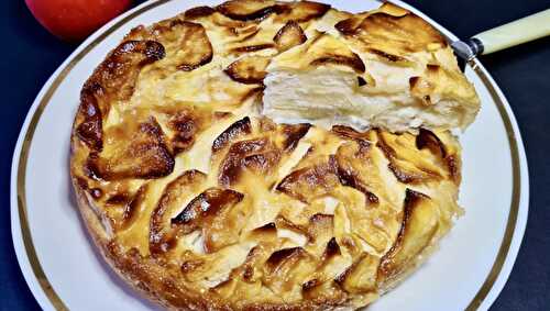 Gâteau très frais aux pommes