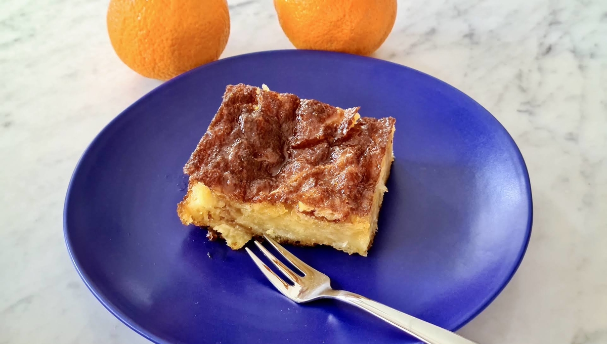 Portokalopita, gâteau grec à l’orange