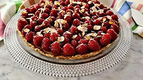 Tarte aux framboises