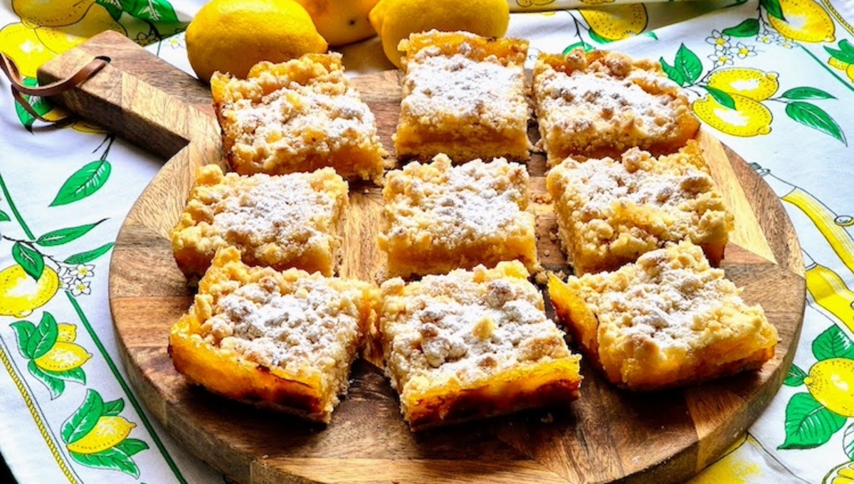 Carrés au citron