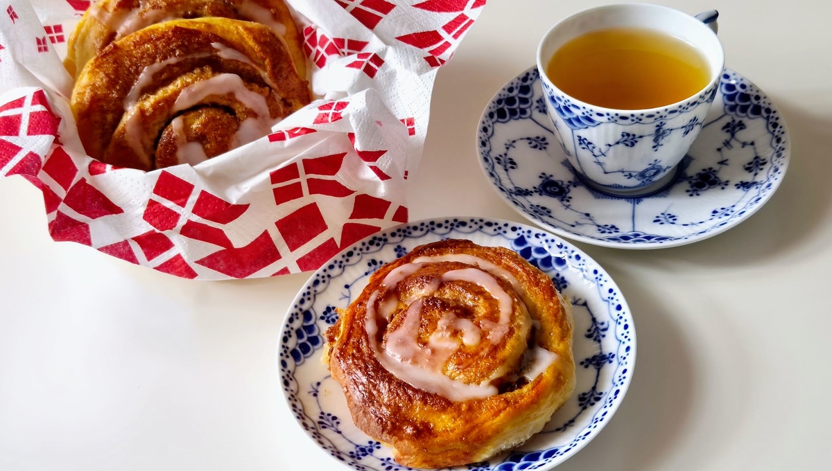 Kanelsnegle, roulés à la cannelle danois