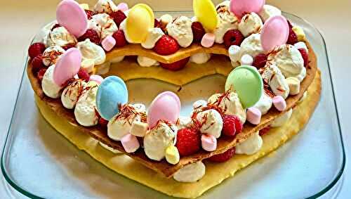 Cœur sablé de fête