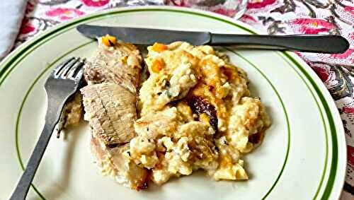 Porc et riz au lait