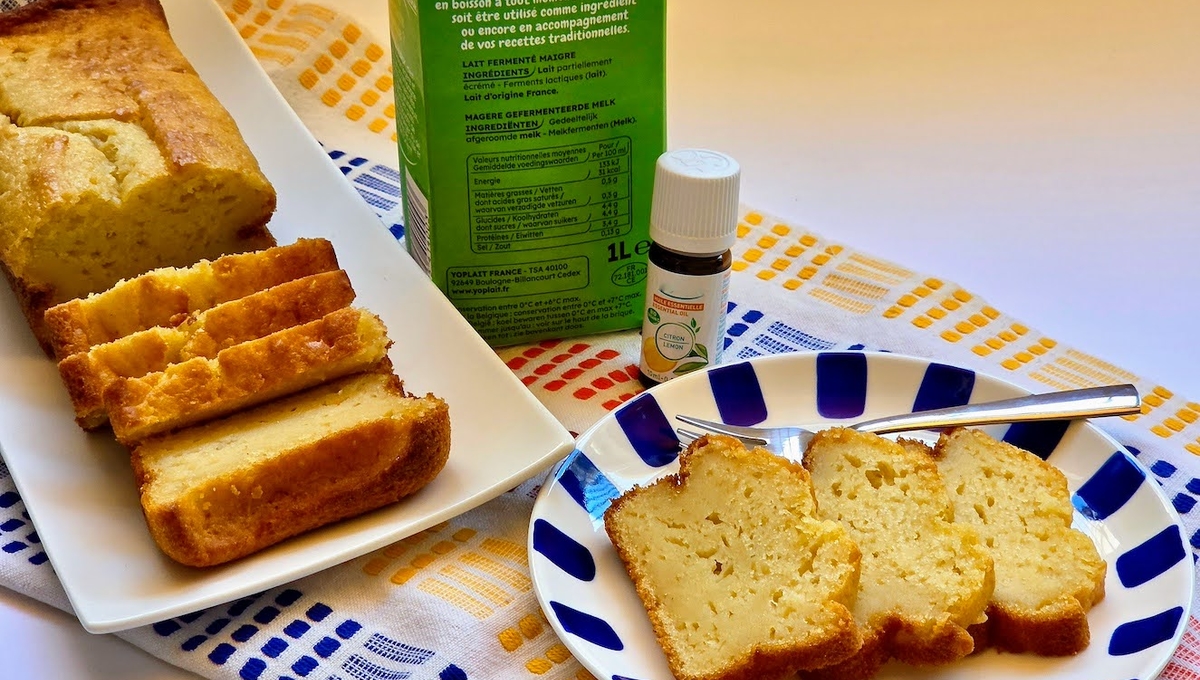 Cake au lait fermenté et à l’huile d’olive