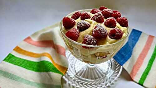 Tiramisu aux framboises