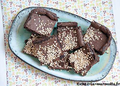 Brownie à la farine de quinoa (sans gluten)