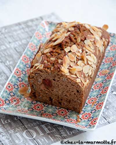 Cake à la patate douce et fruits confits