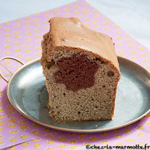 Cake du matin au chocolat, amandes et fève tonka