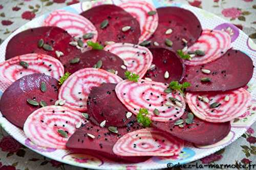 Carpaccio de betterave