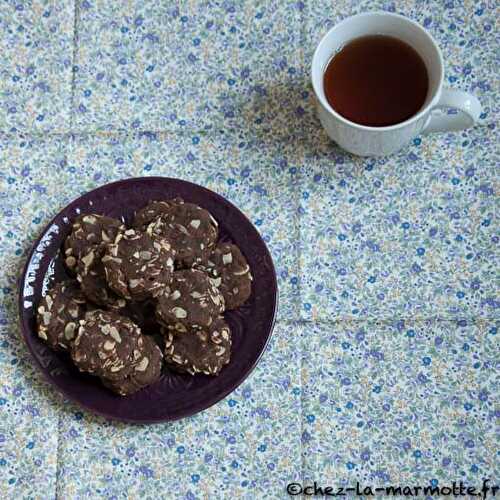 Cookies amandes-caroube