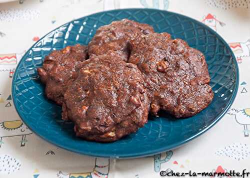 Cookies moelleux à la farine de châtaigne (recette sans gluten)