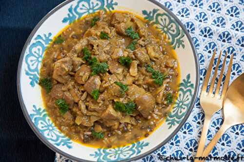 Curry de champignons (Recette avec ou sans Cook Expert de Magimix) – Marmotte cuisine… veggie !