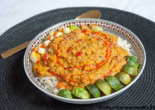 Dhal de lentilles corail (recette Cook Expert Magimix)