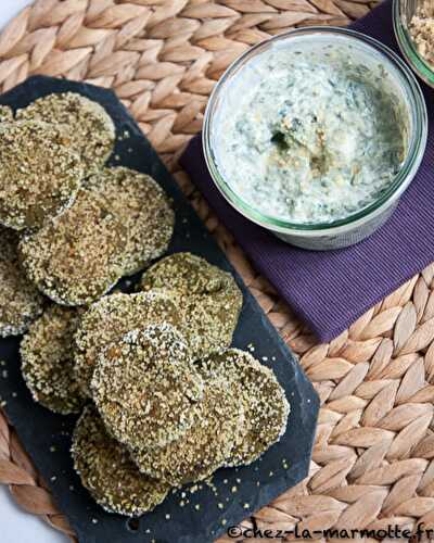 Falafels et trempette aux épinards