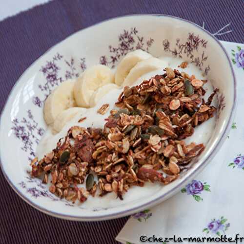 Granola avoine et betterave