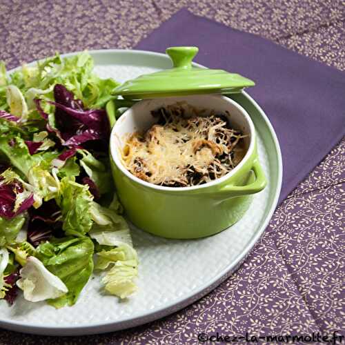 Gratin de courge spaghetti au chou kale