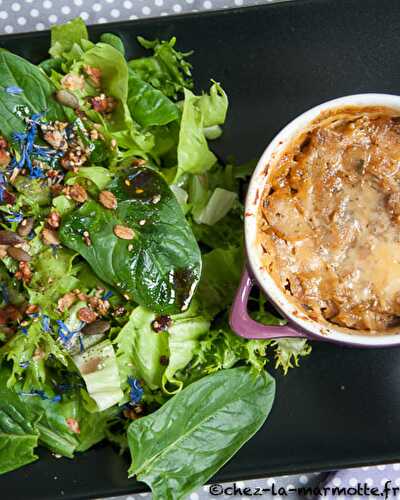 Gratin de topinambours végétalien