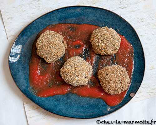 Ïojikis, les boulettes de riz aux champignons et aux aubergines