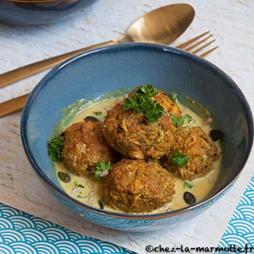 Koftas de courgettes et de carottes (Des légumineuses dans nos assiettes même en été #6)