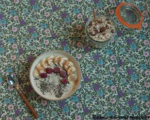 Muesli aux dattes et à la cannelle